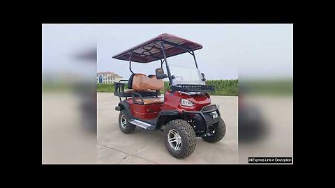 MMC Lifted 72V Lithium Battery Golf cart User's manual Review