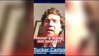 Alex Jones & Tucker Carlson: Trump & MAGA Are Destroying The Uniparty - 12/9/15