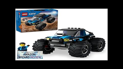 LEGO City Blue Monster Truck Off-Road Toy Playset with a Driver Minifigure Review