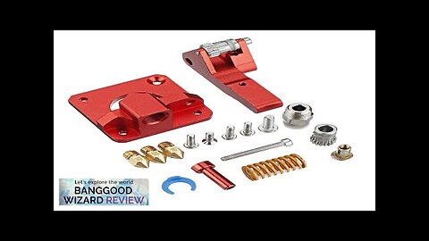 Dual Gear Pulley Dual Drive Extruder Kit + 3Pcs MK8 1.75/0.4MM Brass Review