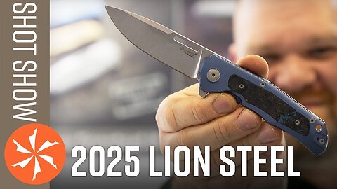 This Knife Breaks On Purpose - Lion Steel at SHOT Show 2025