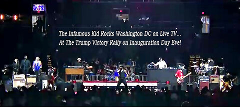 Kid Rock Performs Live at The 60th Presidential Inauguration Party