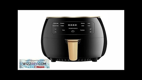 220V 4.5L Air Fryer Household Hot Oven Multi Functional Automatic Oil-free Electric Review