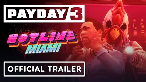 Payday 3 x Hotline Miami - Official Jacket Character Pack Trailer