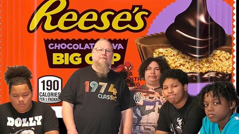 Reese's Chocolate Lava Big Cup Review #reesespeanutbuttercups #reeses #lava #fypシ