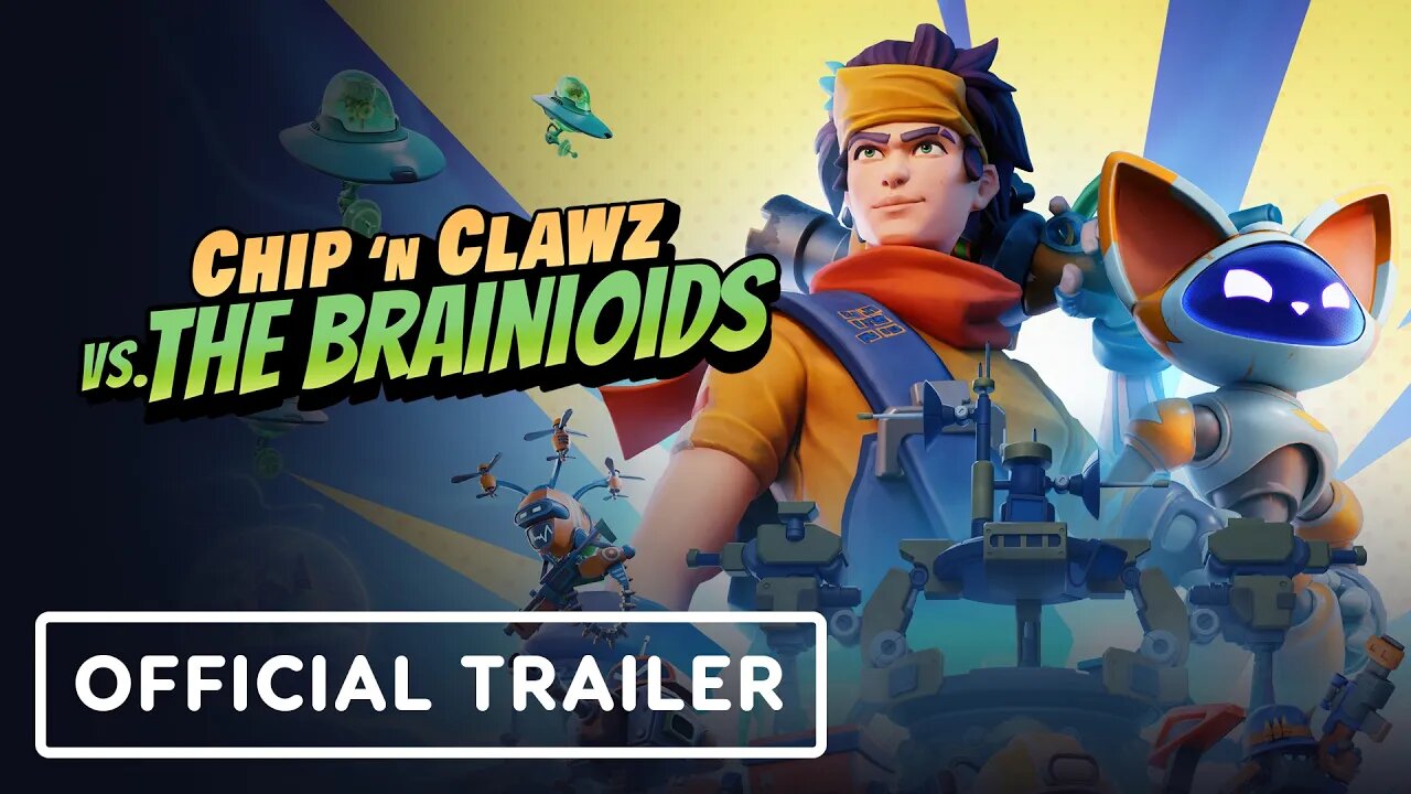 Chip ‘N Clawz vs. The Brainioids - Official Announcement Trailer