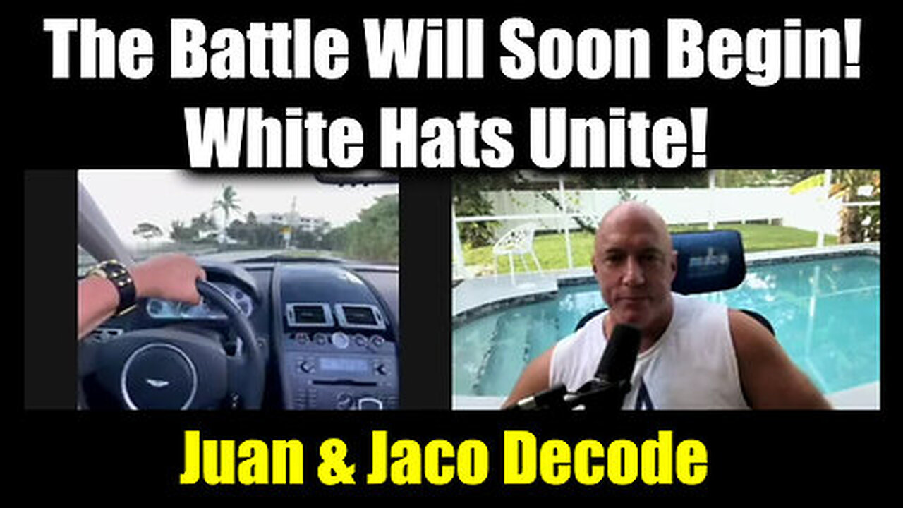 Juan O Savin & Michael Jaco Decode- The Battle Will Soon Begin! White Hats Unite!