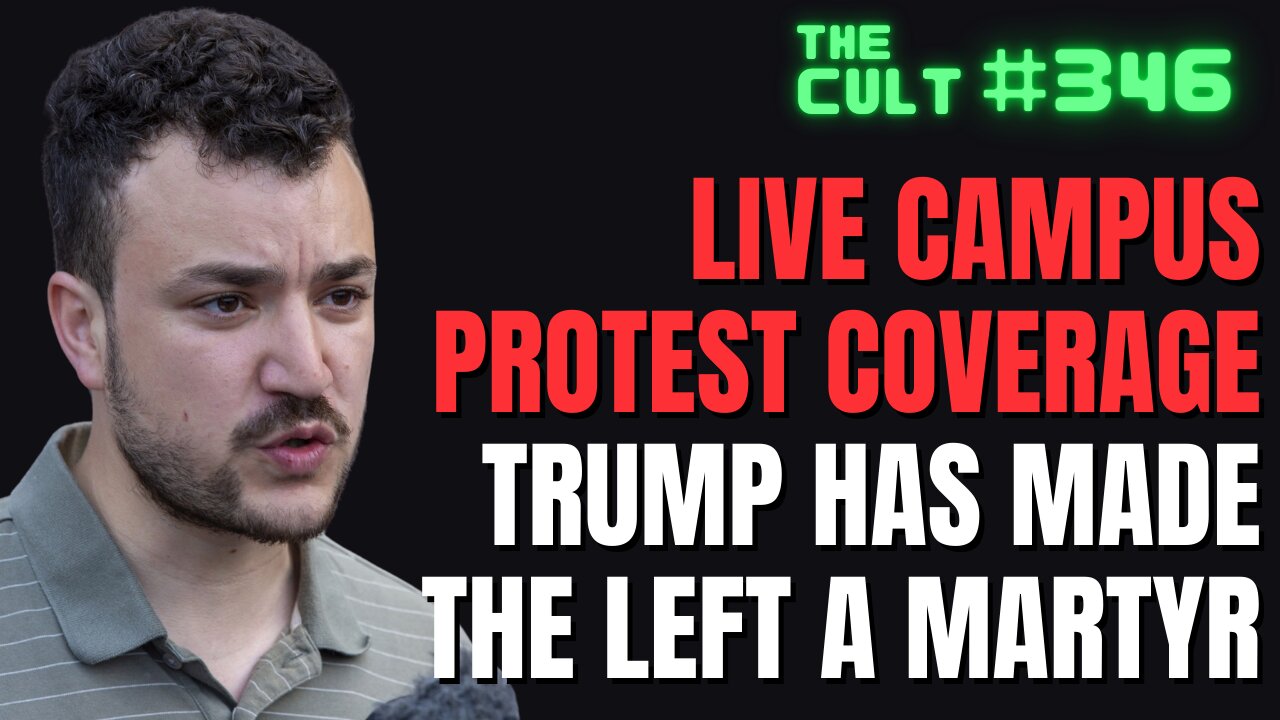 The Cult #346: Live Protest Coverage, Trump Ordered Columbia U Student Mahmoud Khalil Deported