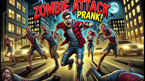 😂🧟‍♂️ ZOMBIE ATTACK PRANK! (They Totally Freaked Out!) 🏃‍♂️💨