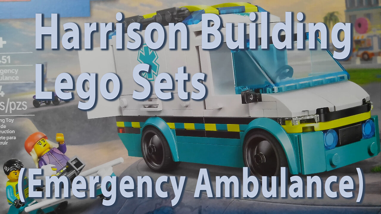 Harrison Building Lego Sets (Emergency Ambulance)