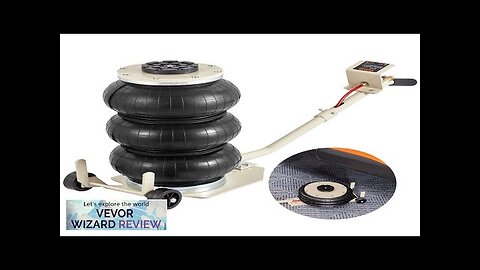 VEVOR Triple Bag Air Jack 3 Ton/6600 lbs Pneumatic Jack for Car Review