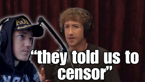 Zuccerberg Admits Biden Forced Him to Censor Americans