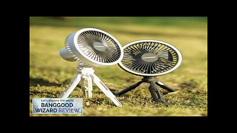 NITECORE NEF10 Camping Light 10000mAh Energency Power Bank Rechargeable Mini Desktop Fan Review