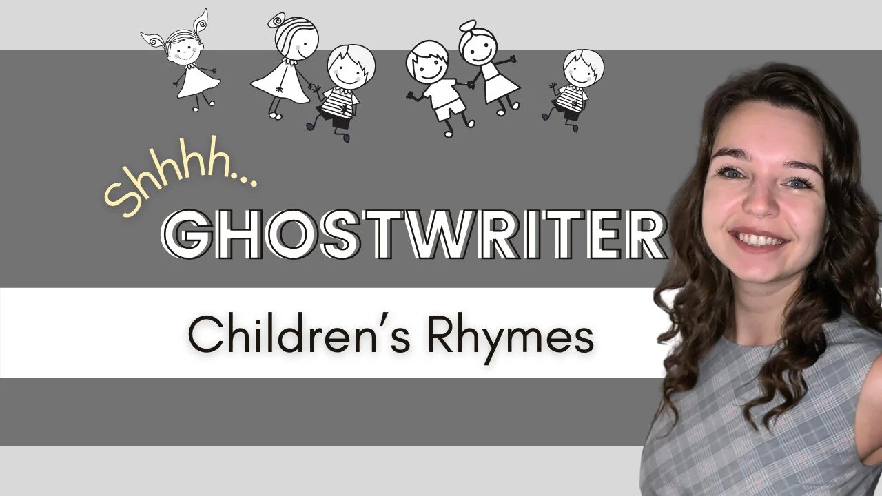 I will ghostwrite a rhyming childrens story for your kids book