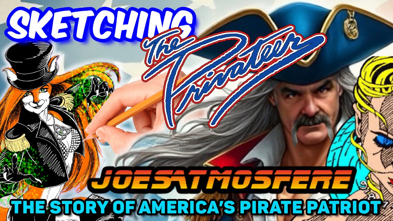 Sketching The Privateer: Amateur Comic Art Live, Episode 132!