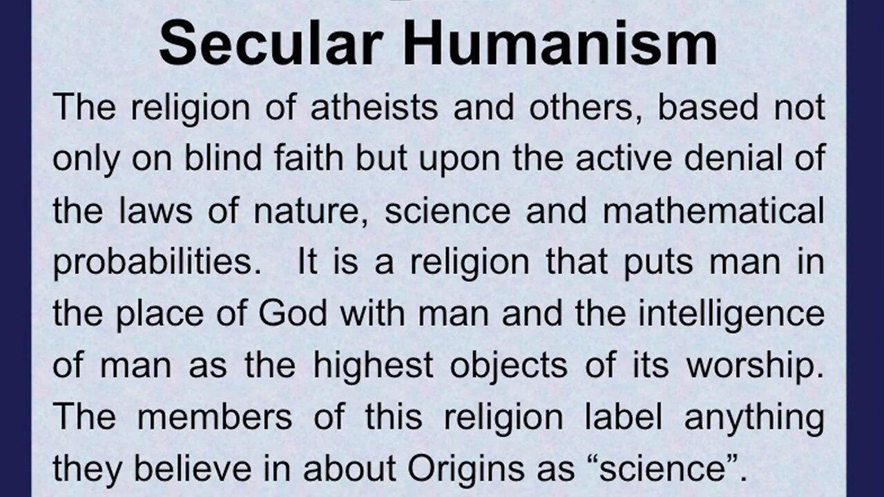 THE INGENIOUS ENERGY HARNESSING HUMANISTS OF HIGHER CONSCIOUSNESS THAT DISMISS GOD & HIS PEOPLE - King Street News