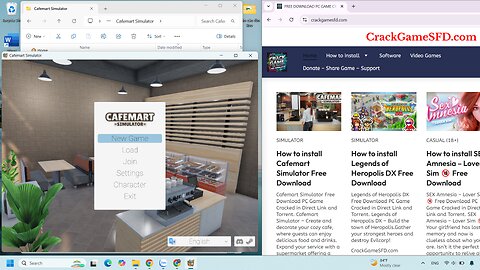 How to install Cafemart Simulator Free Download