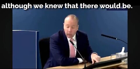 CRIMINAL COVID ENQUIRY - HANCOCKS BACK PEDALLING - ADMITS ADVERSE REATION TO JABS 💥