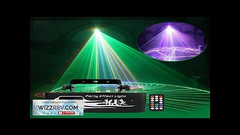 600mW 3D Animation Party Lights Holiday Stage Effects Device 128+patterns DJ Equipment Review