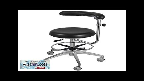 VEVOR Medical Dental Stool Dentist Chair with 360 Degree Rotation Armrest PU Review