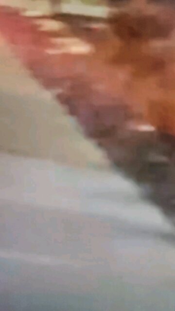 man walks away on fire🤯