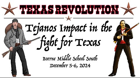 TEJANOS IMPACT IN THE FIGHT FOR TEXAS: Vaqueros Turned Revolutionaries!