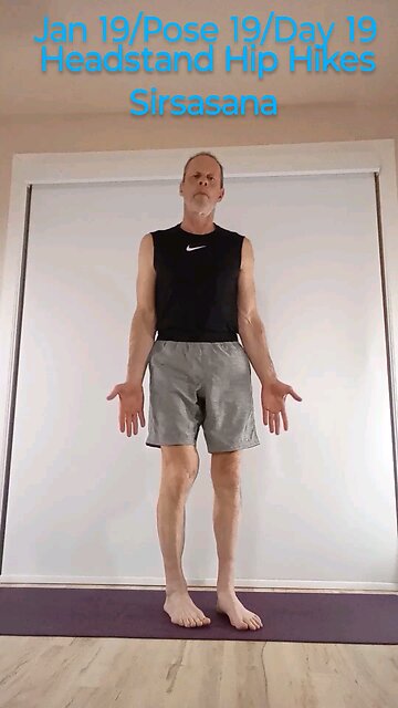 Headstand Hip Hikes / Sirshasana