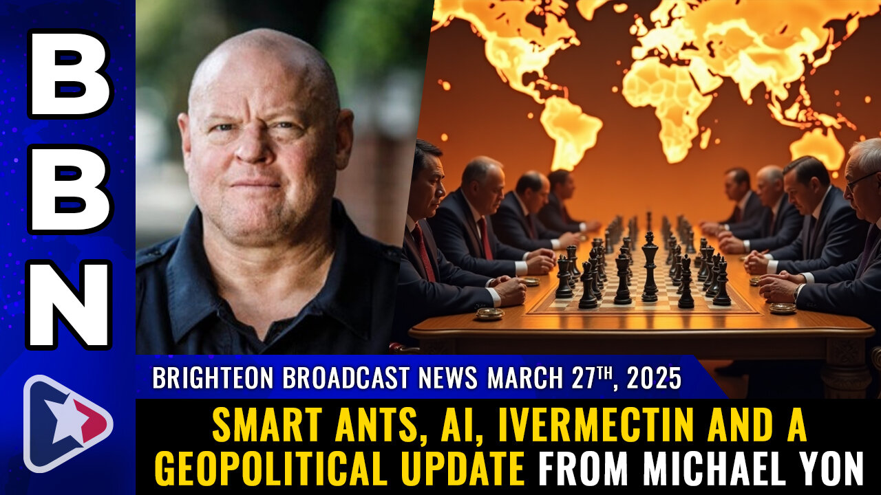 Artificial intelligence isn't ARTIFICIAL, plus geopolitical update with Michael Yon