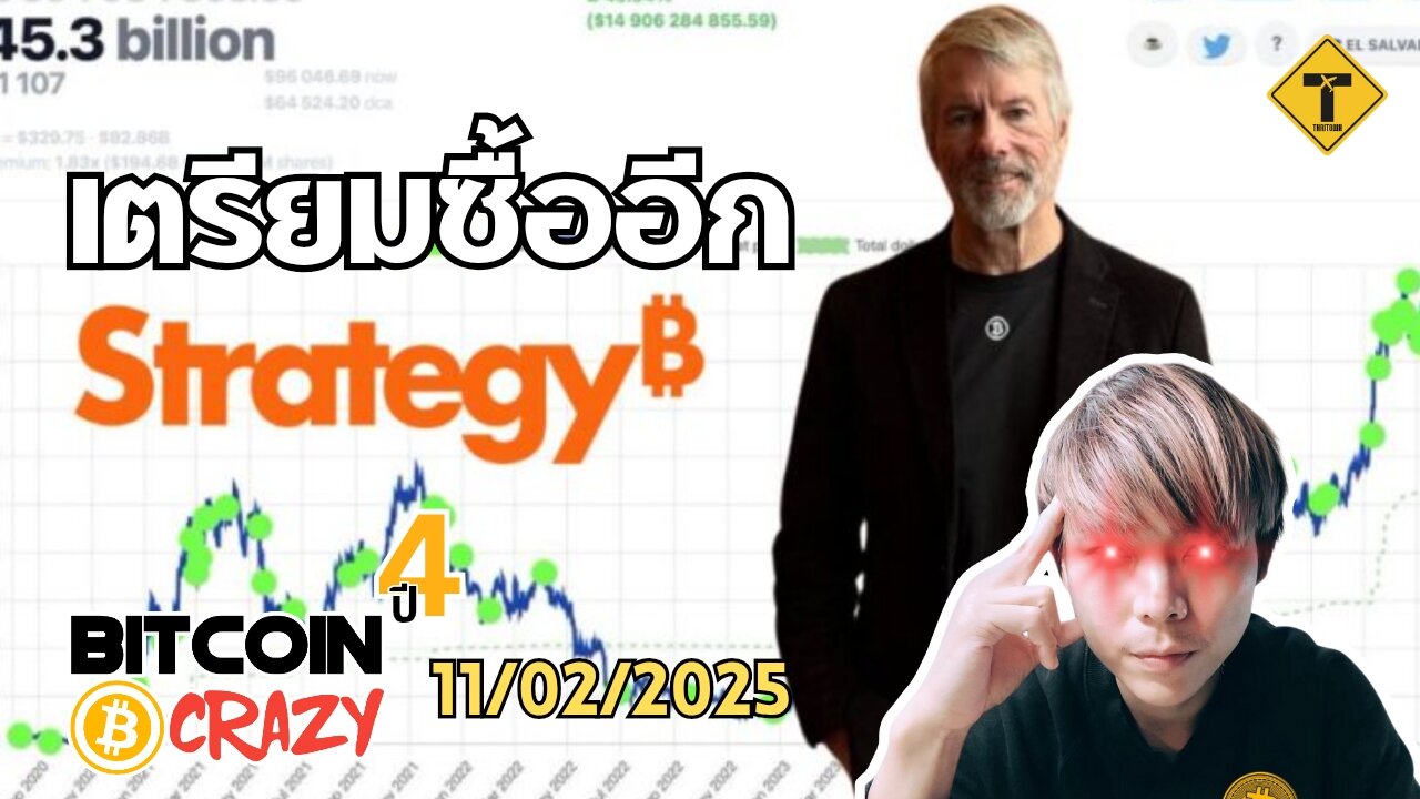 BitcoinCrazy 11/02/2025 : เตรียมซื้ออีก