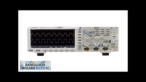 Owon XDS2102A Digital Oscilloscope 12 Bits Vertical Resolution 100MHz 1GS/s 8 Inch Review