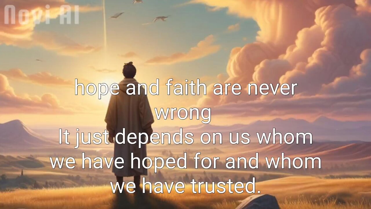 hope and trust