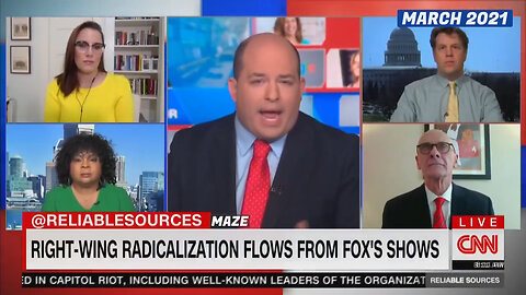 Flashback: CNN's Brian Stelter Asks If Fox News Should Be Removed From Press Pool