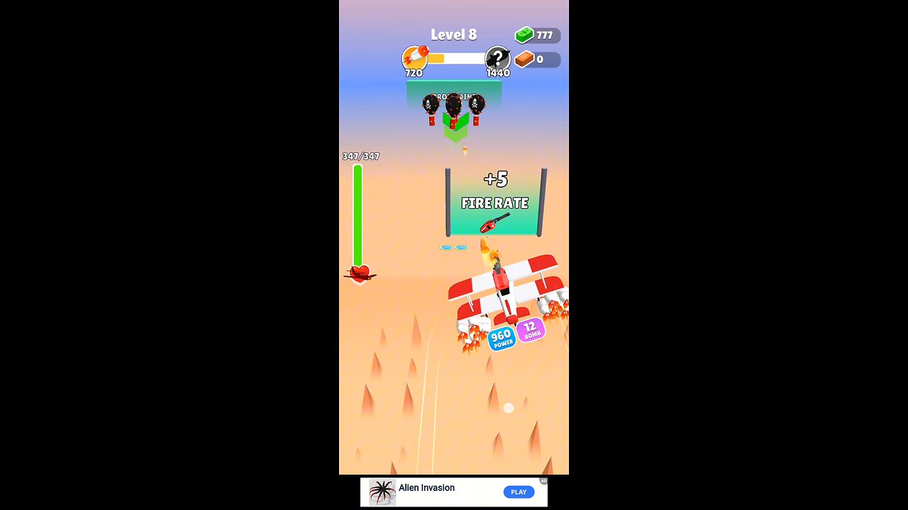 Evolving Bomb Gameplay