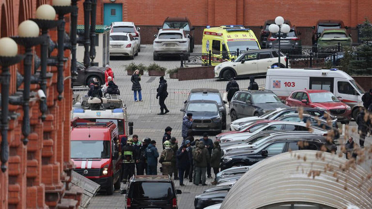 Live from Moscow where a blast in an upscale residential block killed at least one person