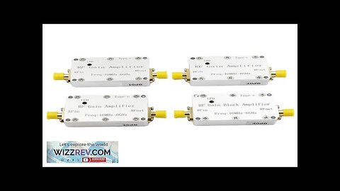 LNA 10MHZ-6GHz High Flatness Receiver Amplifier 10DB 20DB 30DB 40DB RF Drive Review