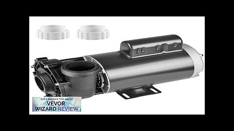 VEVOR 2 Speed SPA Pump 56-Frame AC 220-240V Hot Tub SPA Pump Review