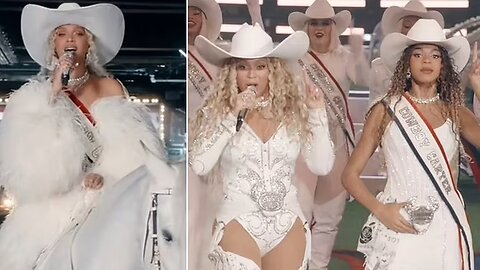 Beyoncé’s Halftime Gesture Trends