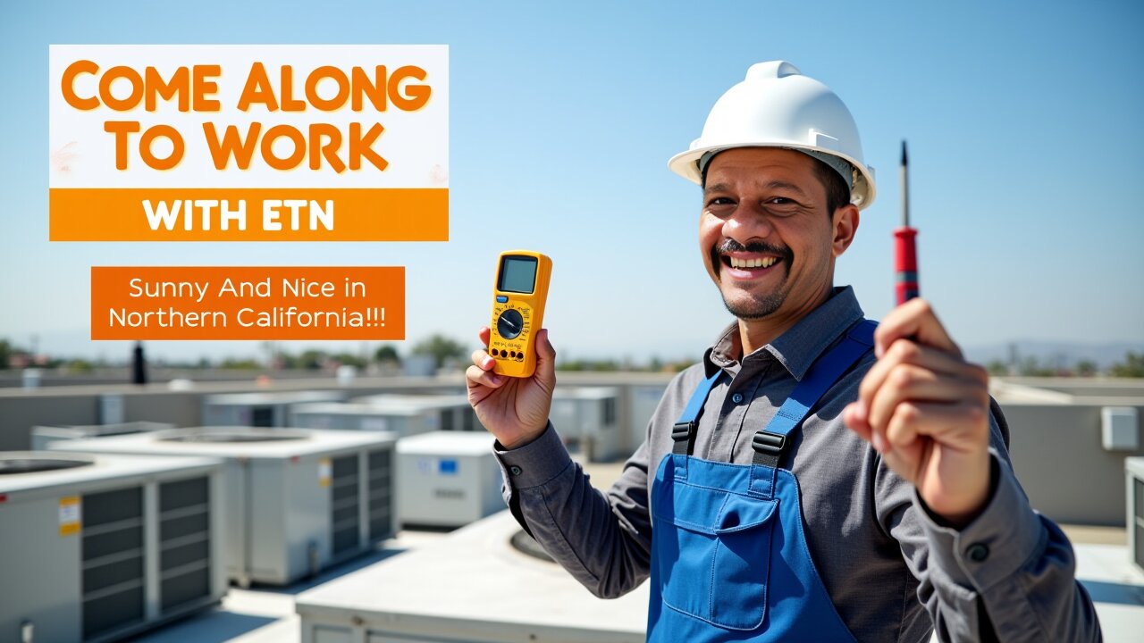 Come Along To Work With ETN - Sunny And Nice On Northern California!!!