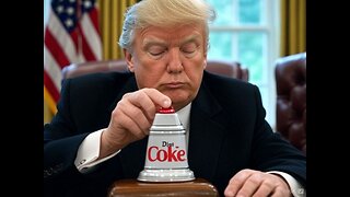 'Pop' Goes The Weasel! Dem TikToker Harry Sisson Loses It Over Trump's Oval Office Diet Coke Button