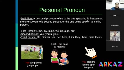 pronouns/ subject and object pro.