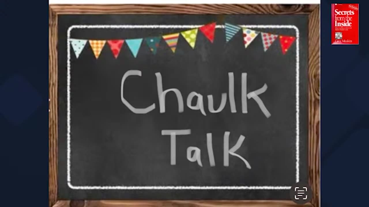 CHAULK TALK INTRO