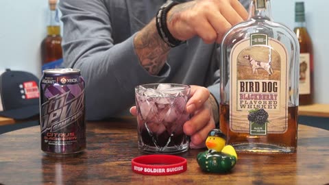 Stanley Plumer - Bird Dog Blackberry Whiskey & Mtn Dew Gamefuel Citrus Blackberry Soda