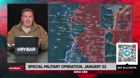 ❗️🇷🇺🇺🇦🎞 RYBAR HIGHLIGHTS OF THE RUSSIAN MILITARY OPERATION IN UKRAINE ON Jan.22, 2025