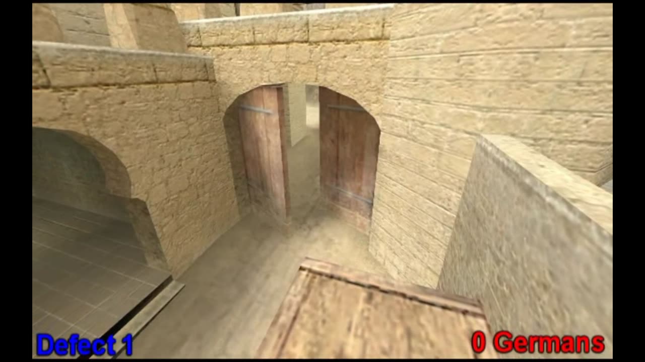 Found footage from CS:Source - a "wingman match" from 2006