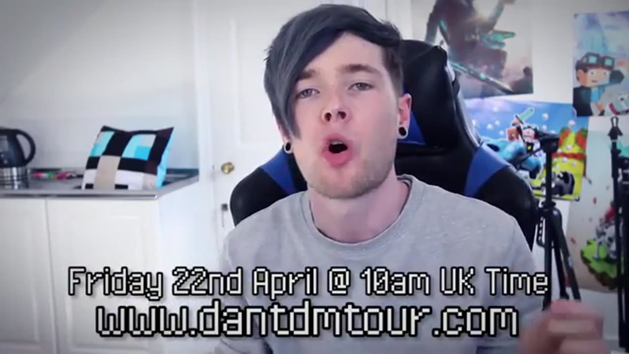 dantdm is going on tour (2015)