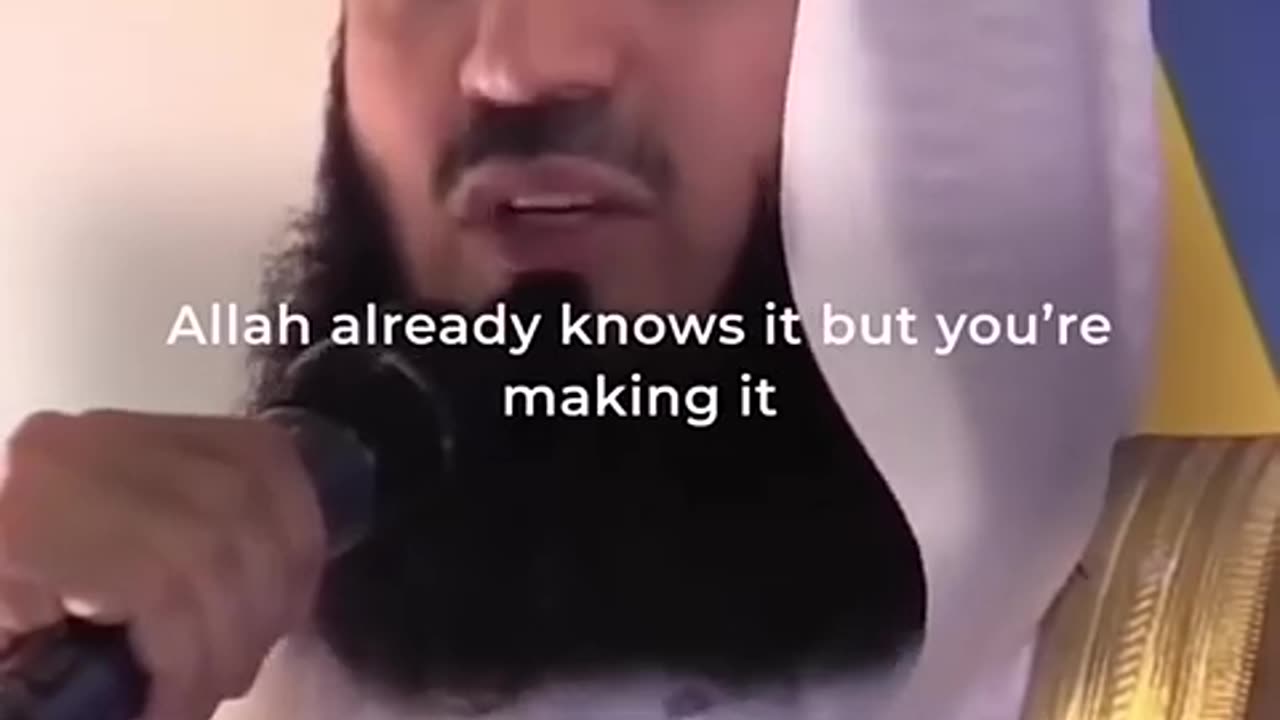 Trust Allah for everything - No matter what - Mufti Menk