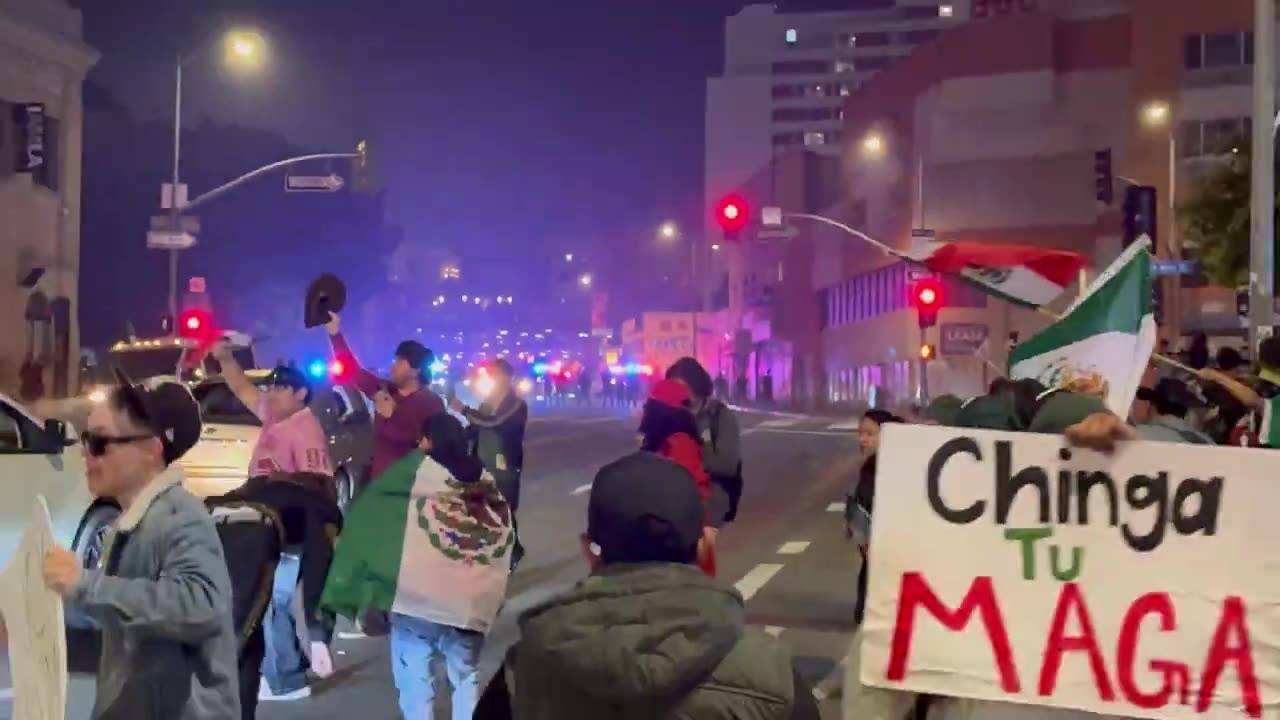 Protestors Refuse to Disperse, LAPD Planning Mass Arrests