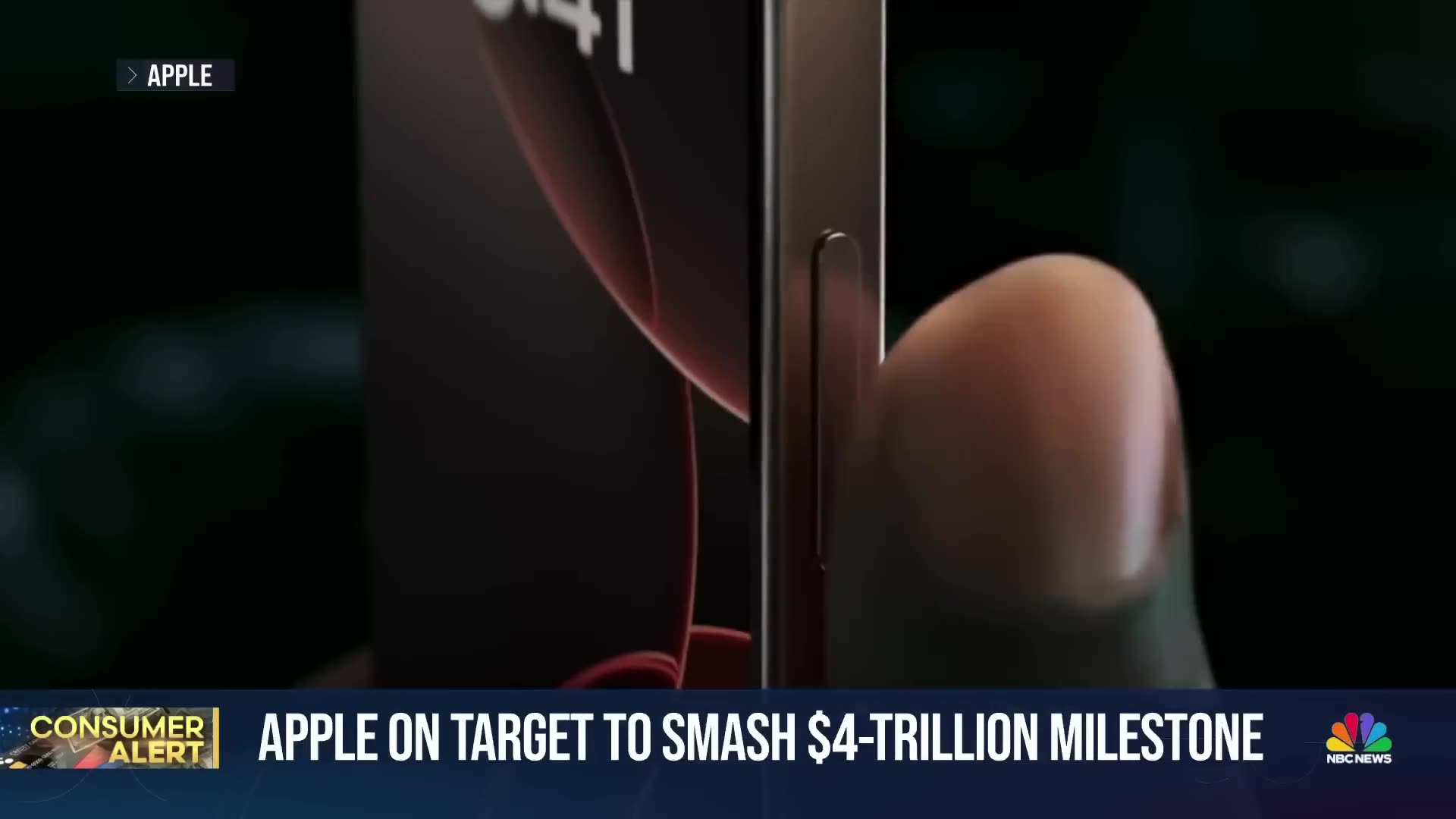 Apple is poised to become the first publicly traded company worth four trillion dollars