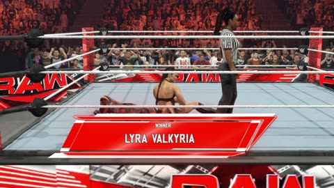 Lyra Valkyria VS Tamina Raw S 1 E 182