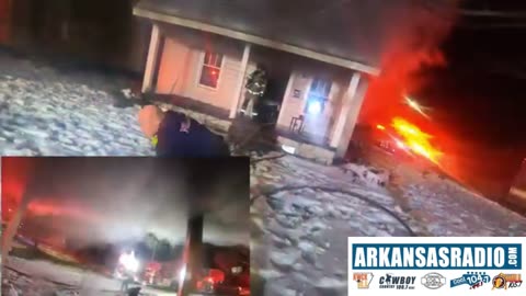 Two House Fires Erupt In One Night In North Little Rock